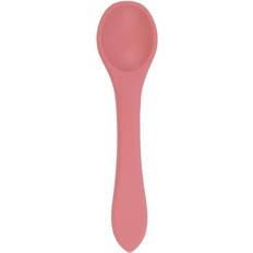 Baby Silicone Weaning Spoon Dusty Rose