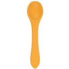 Baby Silicone Weaning Spoon Ochre
