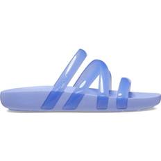 Crocs Thong Sandals Crocs Splash Glossy Strappy - Moon Jelly