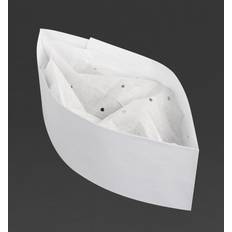 eGreen Disposable Forage Hat White Pack of 100