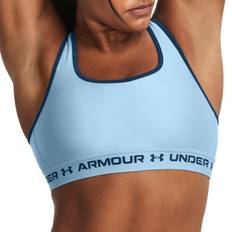 Under Armour Women's Womens Cross Back Sports Bra Blue