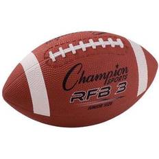 Champion Sports Rubber Football, Set of Brown Brown