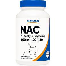 Nutricost n-acetyl l-cysteine nac 600mg, 120