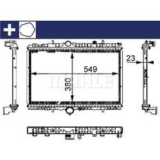 Mahle Kylare, motorkylning ORIGINAL CR 392 000S