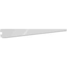 Rothley Anti-bacterial Twin Slot Shelving Kit 1600mm White Twinslot and 320mm Brackets White