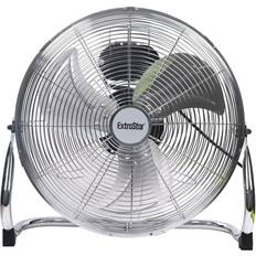 Cold Air Fans - Mains Floor Fans 18 High Velocity Industrial Floor Fan, 3 Speed Silver