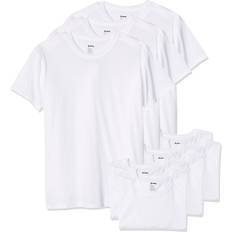 Soffe Men's Pack USA Poly/Cotton Military Tee, White