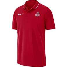 Nike Men's Scarlet Ohio State Buckeyes Coaches Performance Polo