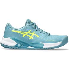 Asics GEL-Challenger Women's Tennis Shoes Gris Blue/Safety Yellow