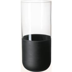 Black Drinking Glasses Villeroy & Boch Manufacture long Drinking Glass