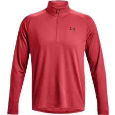 Under Armour Men's UA Tech ½ Zip Long Sleeve Top - Chakra/Black