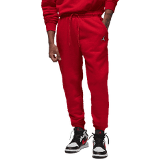 Nike Red Trousers Nike Men's Jordan Brooklyn Fleece Pants - Gym Red/White