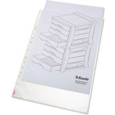 Esselte Premium Plastic Pocket A3 with Embossing 50-pack