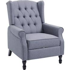 Polyester Armchairs Homcom Wingback Armchair 99cm