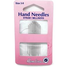 Pins & Needles Hemline hand sewing needles: straw/milliner: size 3-9
