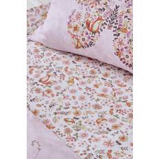 Catherine Lansfield Kids Enchanted Butterfly Fitted Bed Sheet Pink