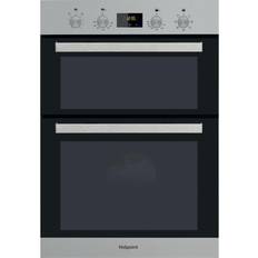 Hotpoint Built in Ovens - Dual Hotpoint DKD3841IX Stainless Steel