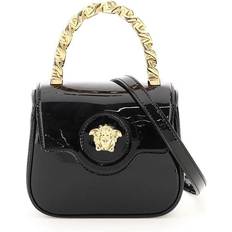 Versace Patent Leather 'La Medusa' Mini Bag OS