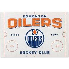 Open Road Brands Edmonton Oilers 15.2'' x 22.8'' Rink Canvas