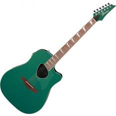 Ibanez Altstar Electro-Acoustic, Jungle Green Metallic High Gloss