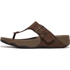 Fitflop Men Slippers & Sandals Fitflop Chocolate Brown Trakk II Sandals