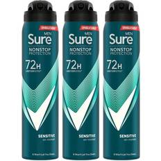 Sure Men - Sprays Deodorants Sure Men Anti-Perspirant 72H Nonstop Protection Sensitive Deodorant 250ml, 3