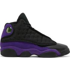 Fabric Indoor Sport Shoes Nike Jordan Retro 13 GS - Black/White/Court Purple
