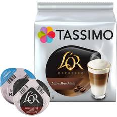 K-cups & Coffee Pods on sale L'OR Tassimo Latte Coffee Pod Pack