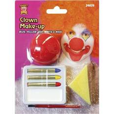 Clown Makeup Fancy Dress Smiffys Clown Makeup Set