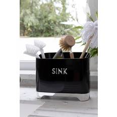 Hole for Mixer Kitchen Sinks KitchenCraft Lovello Midnight Black Sink Caddy