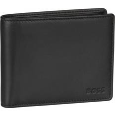 HUGO BOSS Asolo Leather Billfold Wallet with Logo Coin Pocket