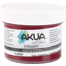 Akua Intaglio Water-Based Ink, 2-Ounce Jar, Quinacridone Magenta