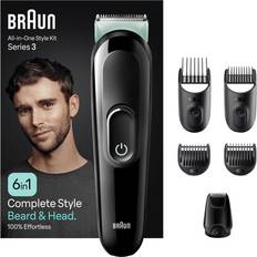 Braun Cordless Use Combined Shavers & Trimmers Braun Series 3 6-in-1 Style Kit MGK3411