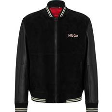 Hugo Boss Men - S Jackets HUGO BOSS Laars Varsity-Style Bomber Jackets