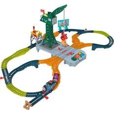 Mattel Toy Trains Mattel Thomas & Friends Talking Cranky Delivery Train Set