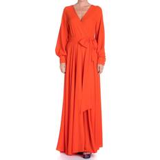 MEGHAN LA Lilypad Maxi Dress - Flame