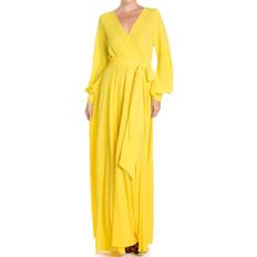 MEGHAN LA Lilypad Maxi Dress - Canary