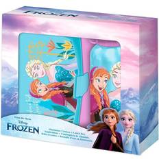 Disney Lunch Boxes Disney Blister Sandwichera Cantimplora aluminio Frozen 500ml