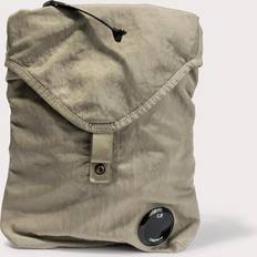 C.P. Company Mens Nylon B Crossbody Bag In Silver Sage