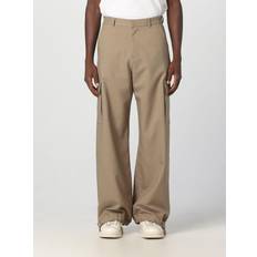 Off-White Trousers Men colour Beige