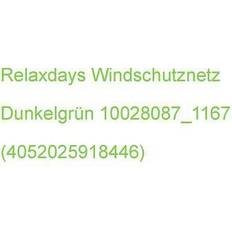 Relaxdays Windschutznetz dunkelgrün 50,0 2,0