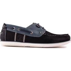 Nubuck Boat Shoes Barbour Capstan - Blue