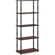 Purple Book Shelves Furinno Turn-N-Tube 5-Tier