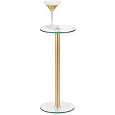 mDesign Glass Top Side/End Drink