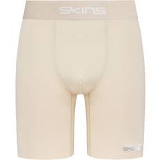 Skins Sportswear Garment Clothing Skins DNAmic Force Mens Beige Neutral Compression Tights Shorts DF00010099002