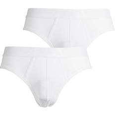 Ermenegildo Zegna 2-Pack Stretch Cotton Midi Briefs, White