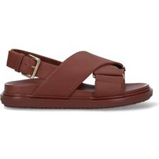 Marni Flat Sandals Woman colour Leather