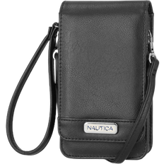 Wrist Strap Crossbody Bags Nautica Catalina Vegan Leather RFID Crossbody Bag - Black