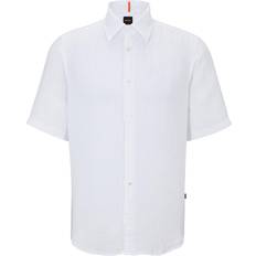 Linen - Men Tops Hugo Boss Rash 2 Shirt - White