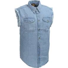 Milwaukee Shirts Milwaukee PERFORMANCE Men's Denim Sleeveless Shirt